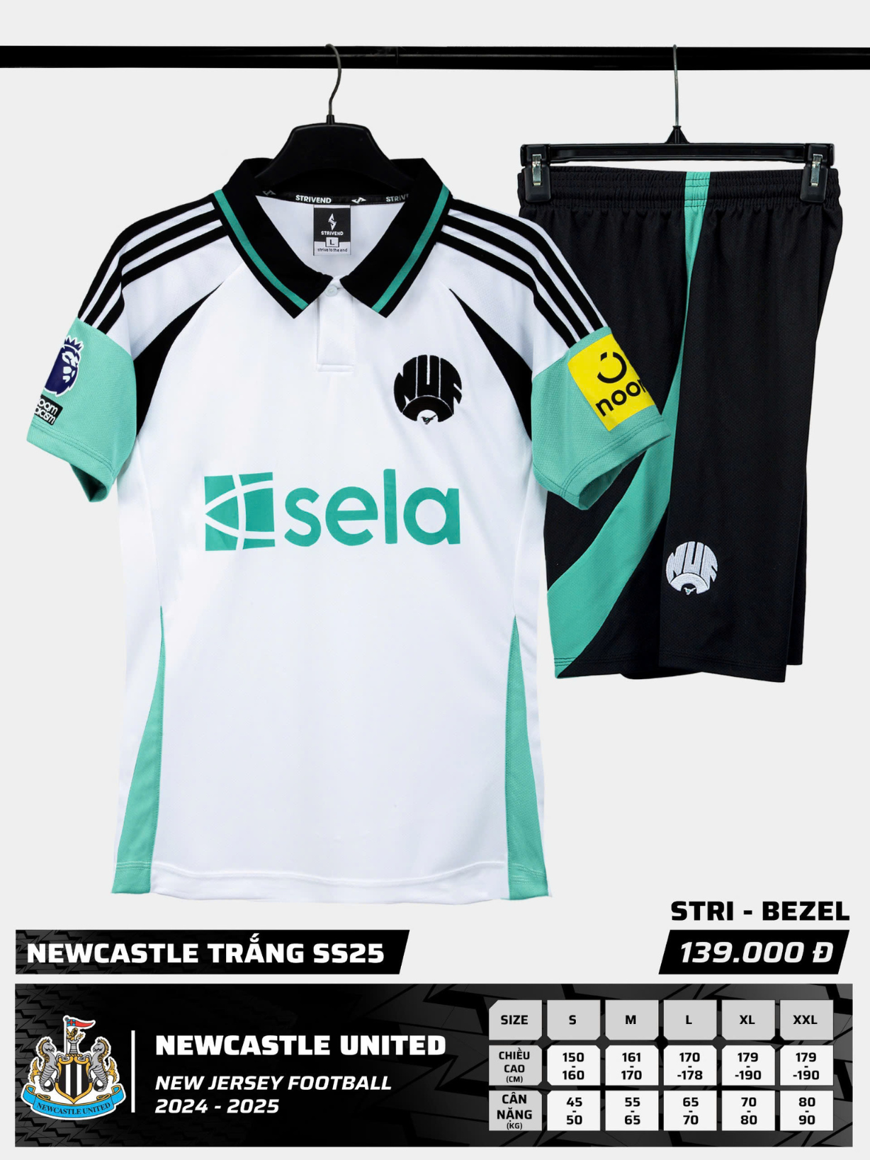 TRIVEND NEWCASTTLE TRẮNG