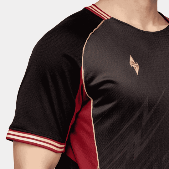 Bộ Quần Áo Bóng Đá Strivend V8 Đen