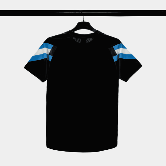 Bộ Quần Áo Bóng Đá Argentina Đen Retro SS26